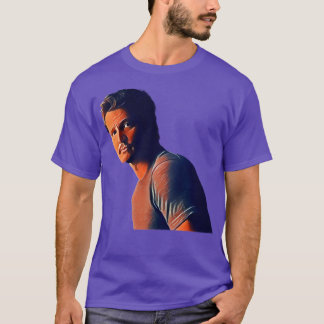 Pedro Pascal Sunset Look In The Face Painting T-shirt