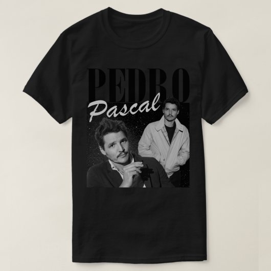 Pedro Pascal TShirt (Design voorkant)