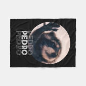 Pedro Racoon Dans Populaire Internet Meme Mapache  Fleece Deken (Voorkant (Horizontaal))