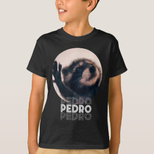 Pedro Racoon Dans Populaire Internet Meme Mapache  T-shirt
