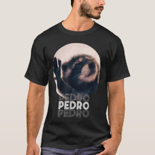 Pedro Racoon Dans Populaire Internet Meme Mapache  T-shirt
