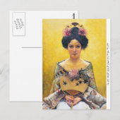 Pedro Sáenz (1864-1924), Disfraz japonesa Briefkaart (Voorkant / Achterkant)