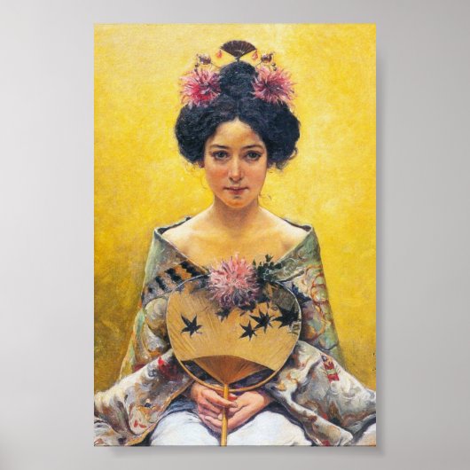 Pedro Sáenz (1864-1924), Disfraz japonesa Poster (Voorkant)