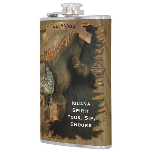 Pedro Spirit, Pour, Sip, Endure 0768 Heupfles (Links)