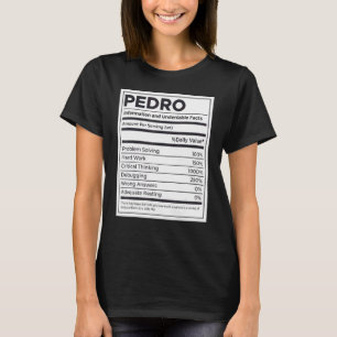 Pedro Voeding Informatie Probleem Oplossen Hard T-shirt