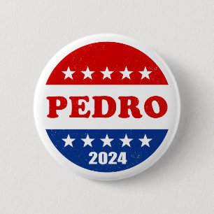 Pedro Voter Button 2024 Verkiezingen Verenigde Sta