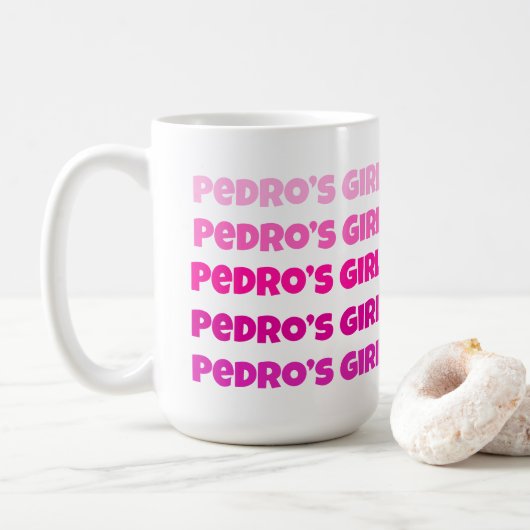 Pedro's meisje koffiemok (Met donut)