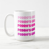 Pedro's meisje koffiemok (Links)