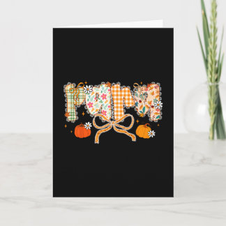 Peds Crew Verpleegster Herfst Hart Pediatrisch Pom Kaart