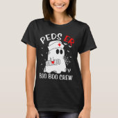 PEDS ER Boo Boo Crew Pediatric Emergency Nurse Fun T-shirt (Voorkant)