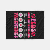 Peds Nurse Valentine Pediatric Nursing Valentines  Fleece Deken (Voorkant (Horizontaal))