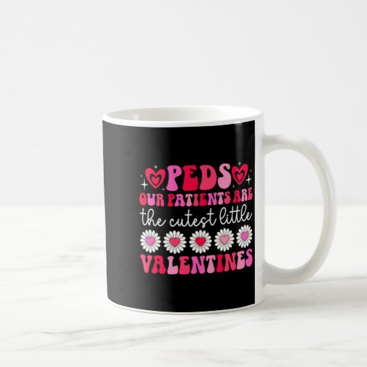 Peds Nurse Valentine Pediatric Nursing Valentines Koffiemok (Rechts)