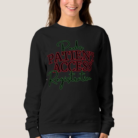 Peds Patiënt Access sweatshirt (Voorkant)
