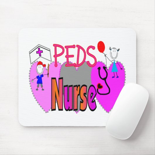 PEDS Schattige cadeaus VERPLEISEN Muismat (Met muis)