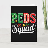 Peds Squad Pediatric Nursing Funny Pediatric Nurse Kaart (Voorkant)