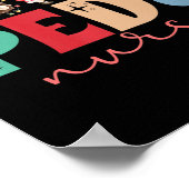 Peds Verpleegster Kerstmis Kinderverpleegster Kers Poster (Hoek)