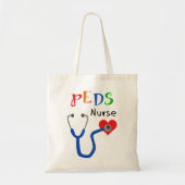 PEDS-verpleegster Tote Bag (Voorkant)