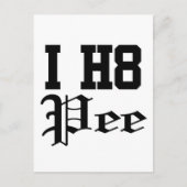 pee briefkaart (Voorkant)