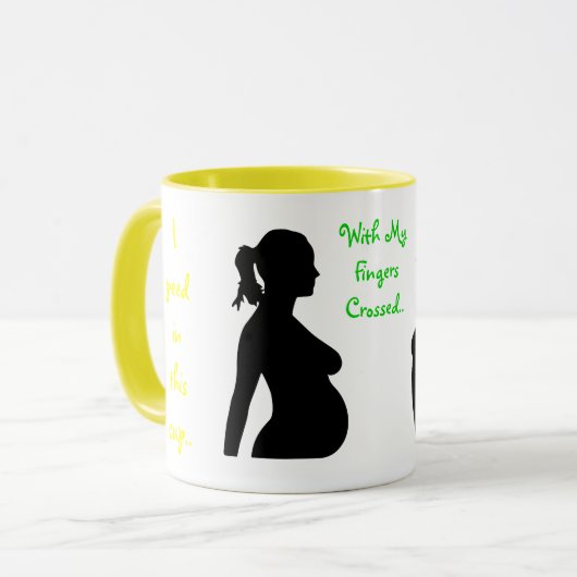 Pee Cup Mok (Voorkant links)