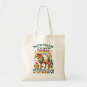 Pee Glitter, Cupcakes, Scheten & Regenbogen Tote Bag (Voorkant)