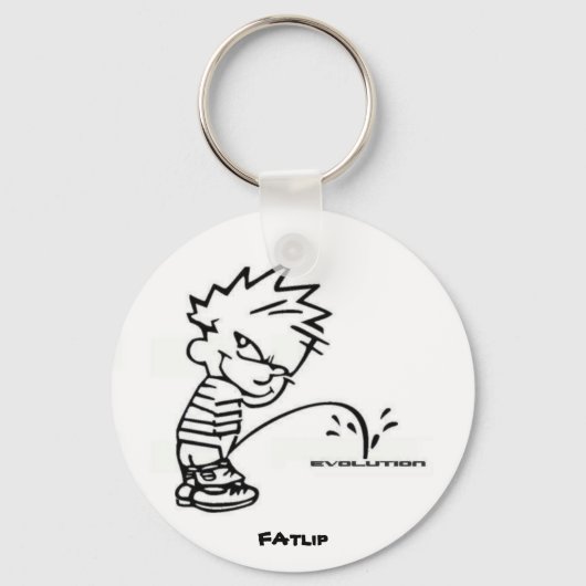 pee Lip Sleutelhanger (Voorkant)