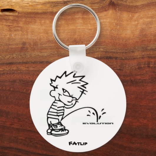 pee Lip Sleutelhanger (Voorkant)