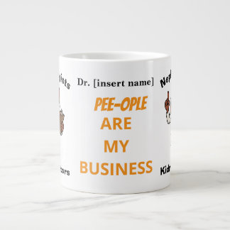 Pee-mensen zijn mijn bedrijf Funny Nephrology 20oz Grote Koffiekop