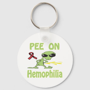 Pee op hemofilie Sleutelhanger