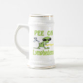 Pee op Mok van lymfoedeem (Links)