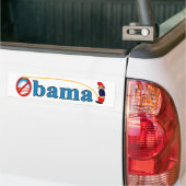 Pee over Obama Bumpersticker (Op Truck)