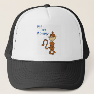 Pee Pee Monkey Trucker Pet