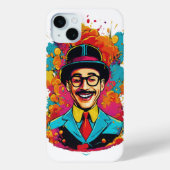 Pee We lachen in kleur Case-Mate iPhone Case (Achterkant)