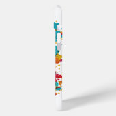 Pee We lachen in kleur Case-Mate iPhone Case (Achterkant / Links)