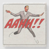 Pee-wee "Aahh" onderzetter (Voorkant)