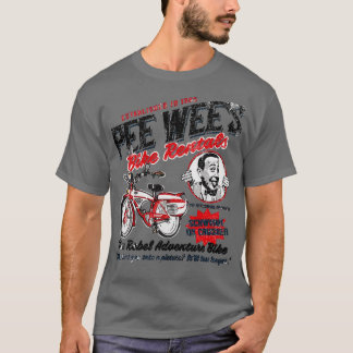 Pee Wee Herman Fietsverhuur T-shirt