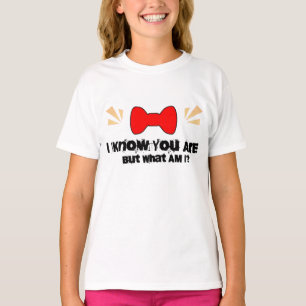 Pee Wee Herman Ik weet dat je bent, maar wat ben i T-shirt