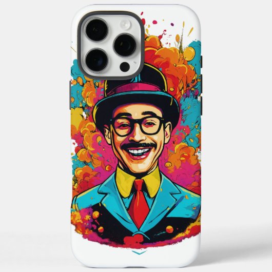 Pee Wee Herman iPhone 16 Pro Max Hoesje" Case-Mate iPhone Case (Achterkant)
