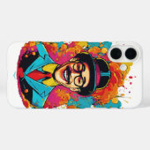 Pee Wee Herman Lachende iPhone 16 Plus Hoesje" Case-Mate iPhone Case (Achterkant (horizontaal))