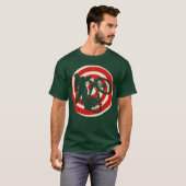 Pee Wee Herman Op Zijn Fiets retro T-shirt (Voorkant volledig)