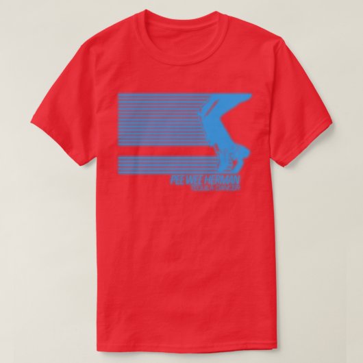 Pee Wee Herman Tequila Dancer T-shirt (Design voorkant)