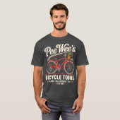 Pee Wee's Bicycle Tours T-shirt (Voorkant volledig)