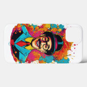Pee Wee's Laugh" iPhone 13 Hoesje Ontwerp (Achterkant (horizontaal))