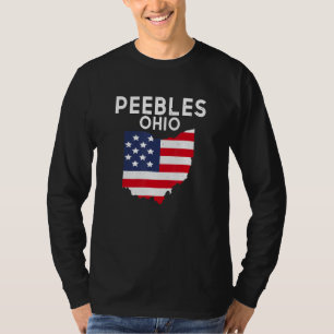 Peebles Ohio Verenigde Staten Amerika Reizen Ohioa T-shirt