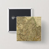 PeeblesShire Vierkante Button 5,1 Cm (Voorkant /achterkant)