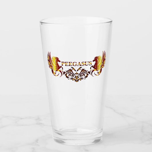 Peegasus Drinkware Glas (Voorkant)
