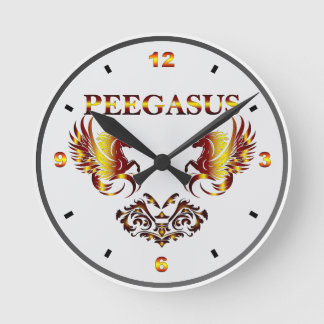 PEEGASUS of Clock Ronde Klok