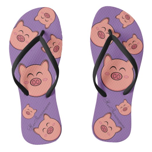 Peegy Flipflops 4Vrouwen - Hare Shenanigans Collec Teenslippers (Voetbed)