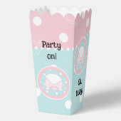 Peek a Boo Baby shower Favor Boxen Bedankdoosjes (Achterkant)