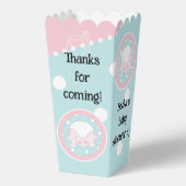 Peek a Boo Baby shower Favor Boxen Bedankdoosjes (Voorkant)