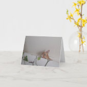 Peek-a-Boo Blank Notitiekaarten (Gele Bloem)